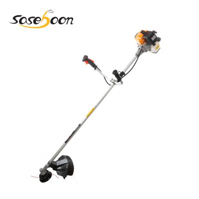 China mazze 2-Stroke brush cutter 10 in 1 of two wheel 52cc hand push SASEBOON SP-BCG45 multi gasoline garden machines for sale