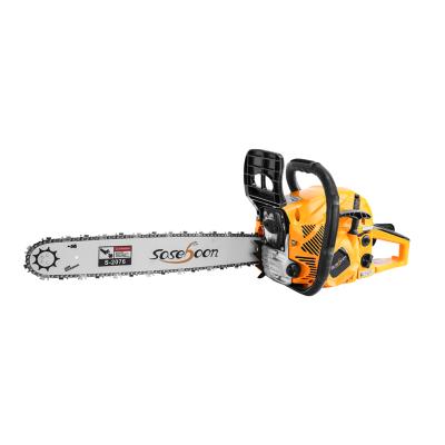 China Cheap Mini Mill Chainsaws 62cc 20inch Gasoline Forced Air Cooling Chainsaw for sale