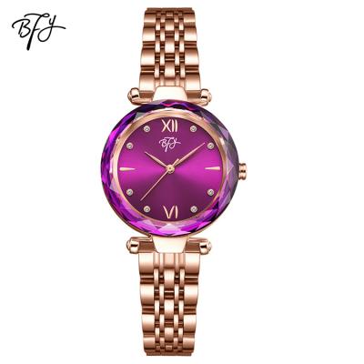 China BFY BF001 Water Resistant Quartz Watches Ladies Stainless Steel Wristwatch Custom Logo Water Resistant Watch for sale