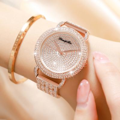 China LONGBO 83263 Star Sky Diamond Style Stainless Steel Watch Manufacturer Watch Luxury Elegant Water Resistant for sale