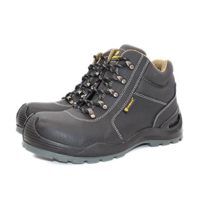 China Anti Static Steel Toe Toe Cheap Brand Steel Nail Anti Static Men Work Safety Shoes Boots for sale