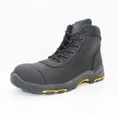 China Australia Style Steel Nubuck Leather Toe Boot For Men Work Steel Toe Safety Shoes for sale