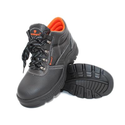 China Steel Toe PU Leather Non - Slip Waterproof Winter Safety Outdoor Boot Hiking Shoes Men for sale