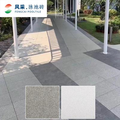 China CLASSIC 60x60 Pool Anti Slip Outdoor Floor Tile Pocelain Tiles 600x600 Facing Stone Outdoor Pool for sale