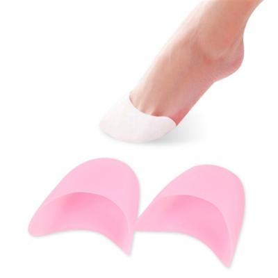 China Hot Sale Reusable Silicone Gel Silicone Gel Forefoot Ballet Toe Pad With Custom OEM Service Eco - Friendly for sale