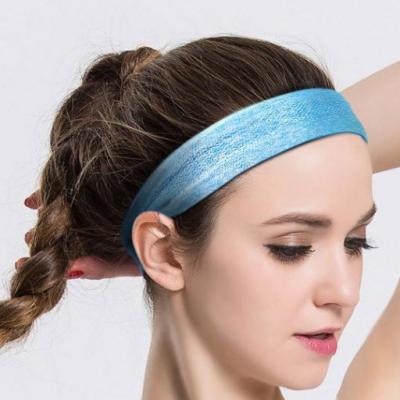 China Fashion European and American wholesale headband style sports non-slip headbands for sale