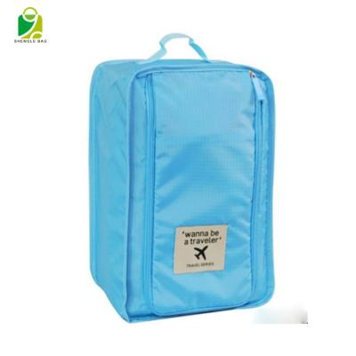 China Fashionable Travel Bag Soccer Boot Shoe and Bag, Sports Travel Shoe Tote Bag, Polyester Gym Soccer Shoe Bag for sale