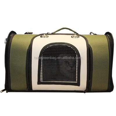 China Viable Wholesale Cardboard Pet Sleep Carrier Bag For Dog And Cat for sale