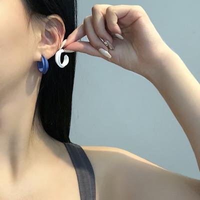 China Fashion TRENDY Korean Simple Stud Earrings Alloy Earrings For Women Girls for sale