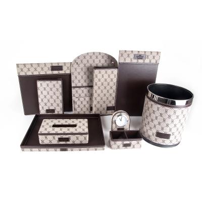 China Luxury Fire Resistance OEM Hotel Room Leather Set, Hotel Room Leather Products for sale