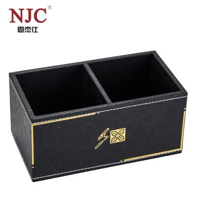 China Viable PU Hotel Tea Coffee Bag Free Sample Customized Leatherette Box Holder for sale