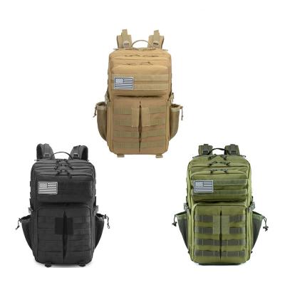 China Large Capacity Waterproof Custom Travel Hiking Tactical Rucksack High Quality Military Backpacks for sale