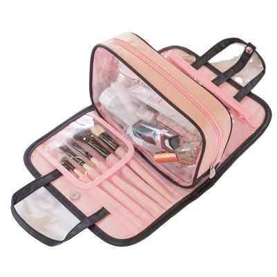 China Lady New Printing Cosmetic Bag Large Capacity Waterproof Makeup Bags for sale