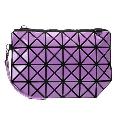 China Lady's Travel Portable Rhomboid Convenience Foldable Cosmetic Bag New Makeup Bags 2021 for sale