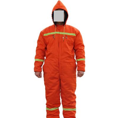 China Fire Resustant Winter Wind Proof Insulated Fleece Coverall for sale