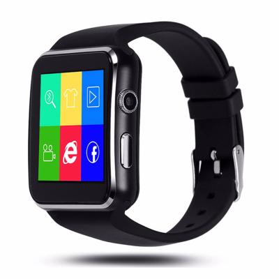 China Hot Sales Cheap MP3 Playback Smart Watch X6 With Curved Touch Screen Smart Watch Support SIM Card for sale