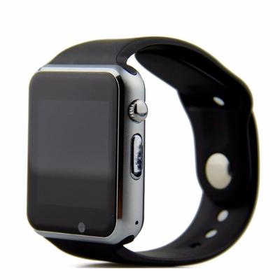 China Build in SD Card Camera BT Instant Call Watch A1 Colorful High Quality Colorful Smart Watch with Sim Card for Android IOS Mobile Phone for sale