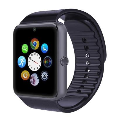 China Hot Sales MP3 Playback Cheap Smart Watch GT08 With Curved Touch Screen Smart Watch Support SIM Card for sale