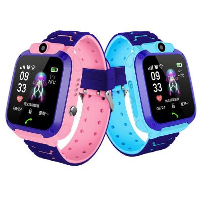 China Q12 Touch Screen Baby 2G SIM Card Clock Call Location Smart Watch SOS Smartwatch Kids Waterproof Antil-lost Tracker Watch for sale