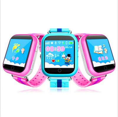 China Dual Small SIM Card Q750 Minitype Baby Gps Tracking Watch For Children for sale