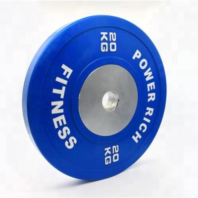 China Durable Hot Selling Rubber Barbell Plate Weight Bumper Plate for sale