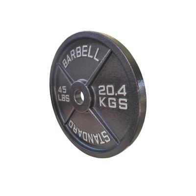 China Universal Strength Training And Bodybuilding Gym Machine Cast Iron Weight Plate for sale