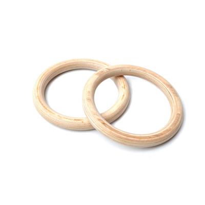 China Supplier Durable Chinese Fitness Wooden Gymnastic Rings For Sale for sale