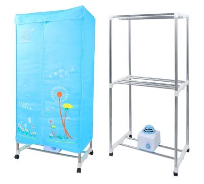 China Hotel Factory Hot Sale Large Capacity Wardrobe Clothes Dryer With PTC Heater Travel Portable Clothes Dryer for sale