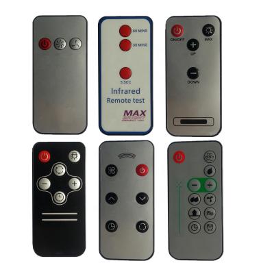 China Fan Customized Slim Mini Radio IR Waterproof Remote Control In 2 3 4 6 9 21 Button With NNEC RC5 Protocol CR2025 Button Battery for sale