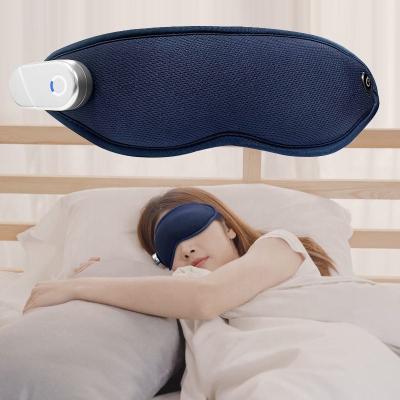 China Wrinkle Solvent Soft Comfort Heating Eye Mask Massager Cooling Sleep Lightweight Sleep Aids Blindfold For Adults for sale