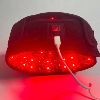 China 2022 Red Led Light Therapy Cap Hair Loss Prevention Red Light Growth Cap For Hair Loss Laser Cap Hair Growth for sale