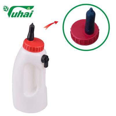 Cina 4l Drincher orale per vitelli allevamenti di bestiame mangia bovini/bottiglia per vitelli con capezzolo in tubo di plastica in vendita