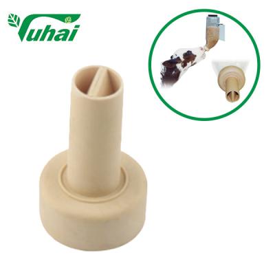 China Soft Rubber Animal Feeding Teats Animal Feed Nipple 5.9x9.5cm for sale