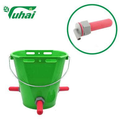 China 8L Feeding Bucket Milk Bucket Feeder For Cow Or Goat Cattle Feeder for sale