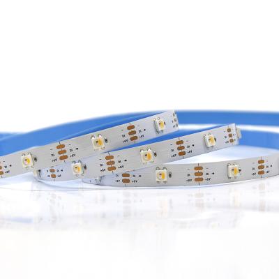 China Residential Ambient Light SMD RGBW High Brightness No Spot 5v Low Voltage Flexible Soft Safety LED Strip for sale