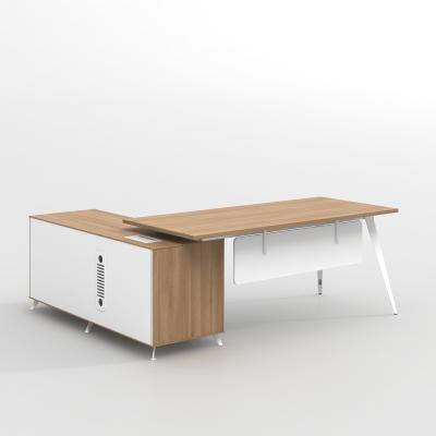 China Greenfield Executive Furniture Modern Office Desk Executive White For Manager Desk Modern Office Table GR-ZS for sale