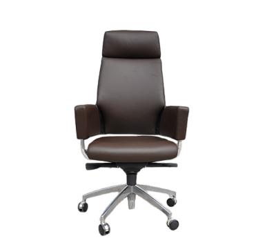 China Greenfield Adjustable Furniture Black PU Leather Executive Office Furniture Chair Silla de Oficinaa Espa A Genuine Leather A868 for sale