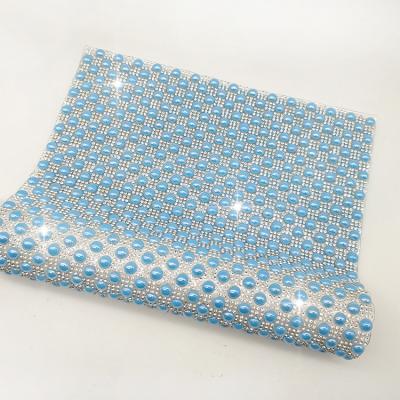 China Eco-friendly Ceramic Pearl Rhinestone Flatback Crystal Diamond Decorate Sticker for sale