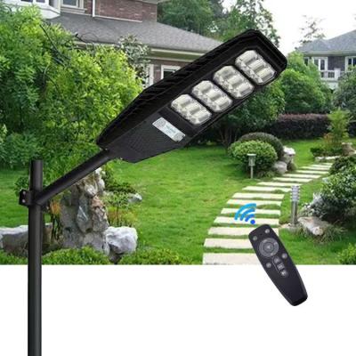 China Gardens Power Panel ABS Integrated Street Light Road Lamp 100w 200w 300w Outdoor Waterproof Ip65 All In One Led Solar Street Light for sale