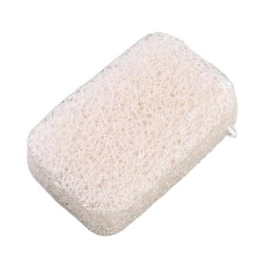 China White Colour Square Size 8*6*2.5 cm Konjac Sponge 16 Gram/Accessories Sustainable Stocked Baby Friendly Dishwasher Safe for sale