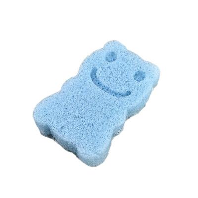 中国 Non toxic Soft Baby Bath Sponge / Charcoal Konjac Sponge Absorbency Cleaning Tool for Safe Playtime Size Is 8*6*2.5 cm 販売のため