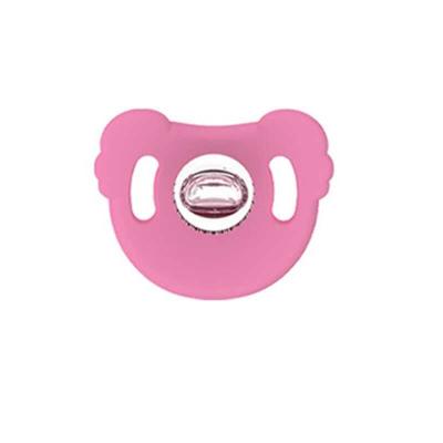 China OEM Pink Colors Orthodontist Recommend Silicone Pacifier Dummy Koala Style With Size 7x7x7 cm And Weight 13 Gram for sale