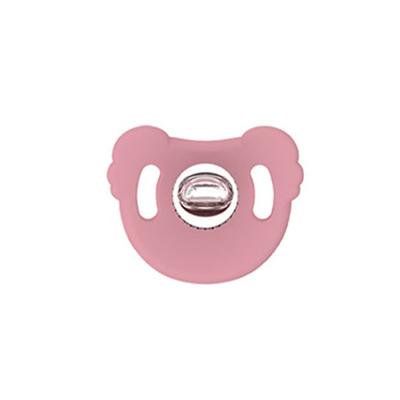 China Pink Colors Orthodontist Recommend Silicone Pacifier Dummy Koala Style With Size 7x7x7 cm for sale