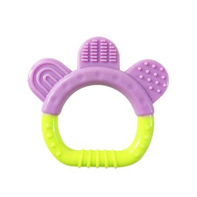 China 2 Colors 24 Gram Silicone Baby Teether Little Hands BPA Free Teething Toys With Size Is 8.8*9.3 cm And Weight Is 24 Gram zu verkaufen