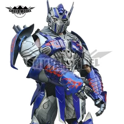 China Wearable 3d Sets Voice Recorder Cosplay Robot Robot Transformer For Adult Size Human Adult Transformer Optimus Trasformerss Main Toys for sale