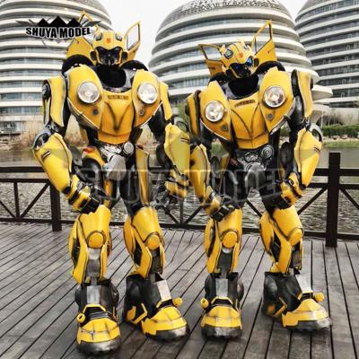 China adult sets/cosplay kids blunder bee transformer costume for kids optimus head robot for sale for sale