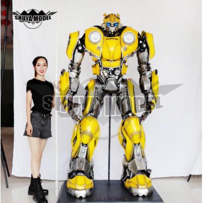 China Sets Animated Cosplay Optimus Model Led Robot Costume Boots Performing Adult Costume Realistic Robot Costume for sale