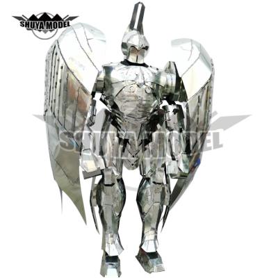 China from above & Spades 2021 Halloween Cosplay robot costume stainless steel wearable armor cosplay on sale for adults for sale