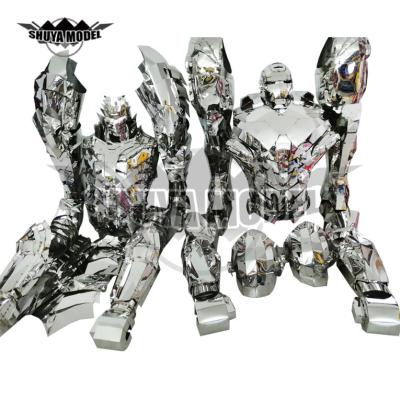 China from above & Big Size Realistic Robot Tees Giant Party Event Party Cosplay Costume Suits For Stainless Steel Cosplay Armor for sale