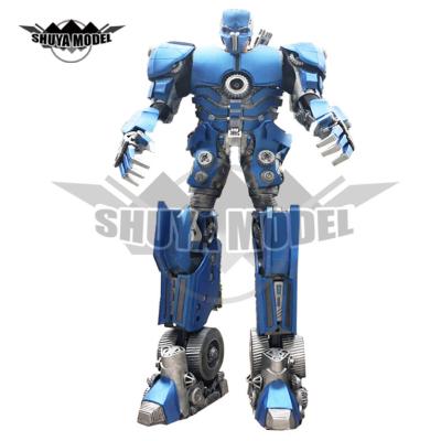 China Sets 2019 Latest Lightweight Robot Cosplay Costume Adult Led Robot Performance Costume Cosplay Props for sale